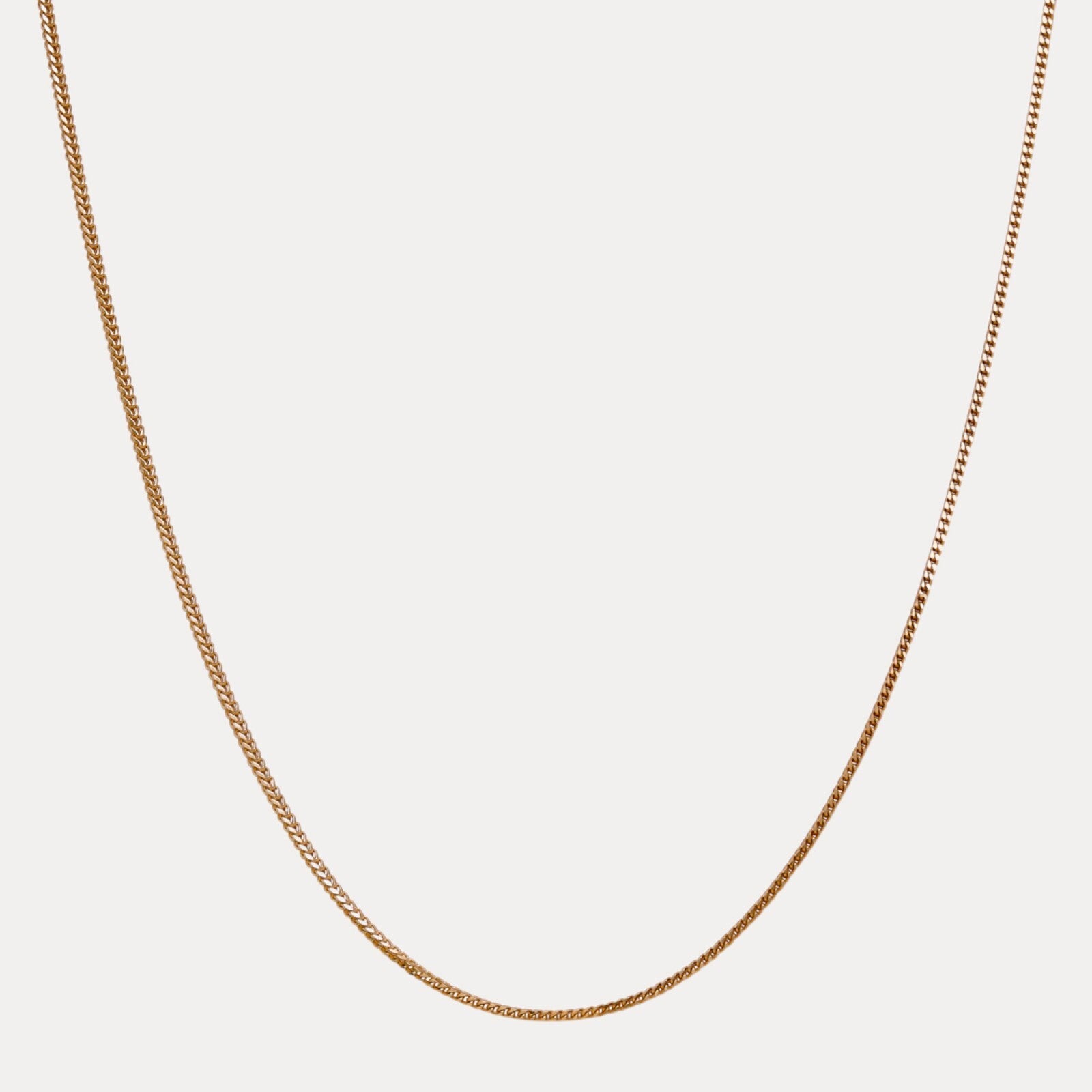 925 Sterling Silver 2.5mm Franco Chain Necklace
