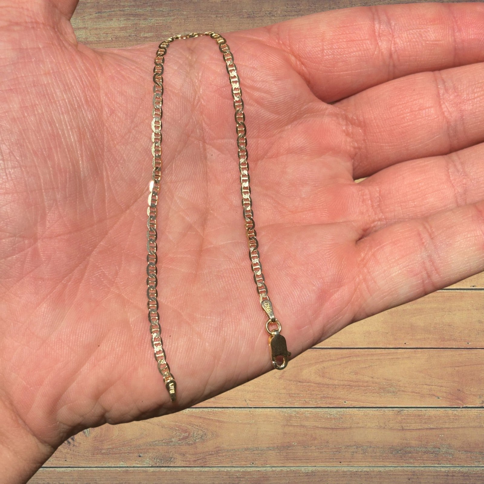 925 Sterling Silver 2.5mm Mariner Bracelet