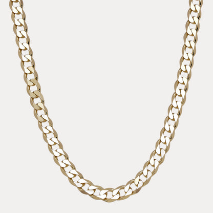 925 Sterling Silver 13.5mm Curb Chain Necklace