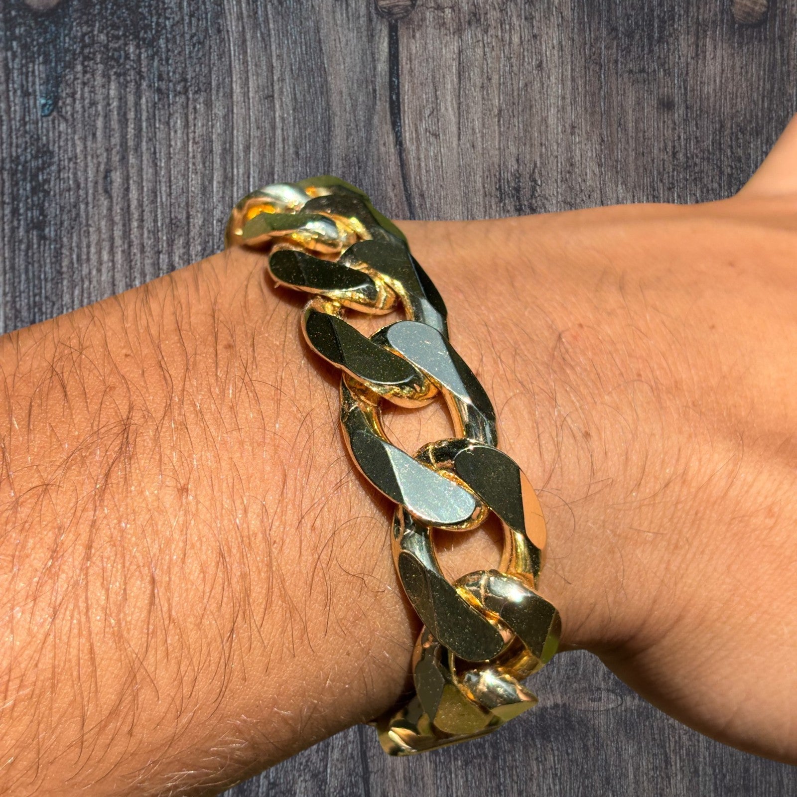 925 Sterling Silver 16mm Curb Bracelet