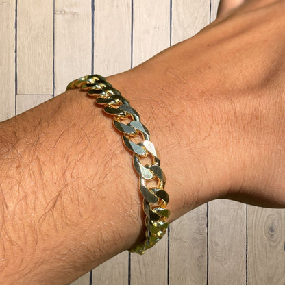 925 Sterling Silver 8mm Curb Bracelet