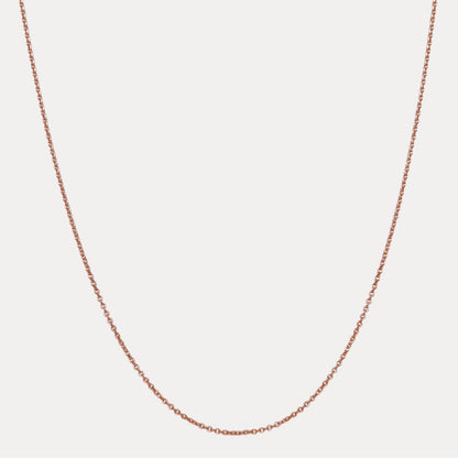 925 Sterling Silver 2mm Cable Chain Necklace