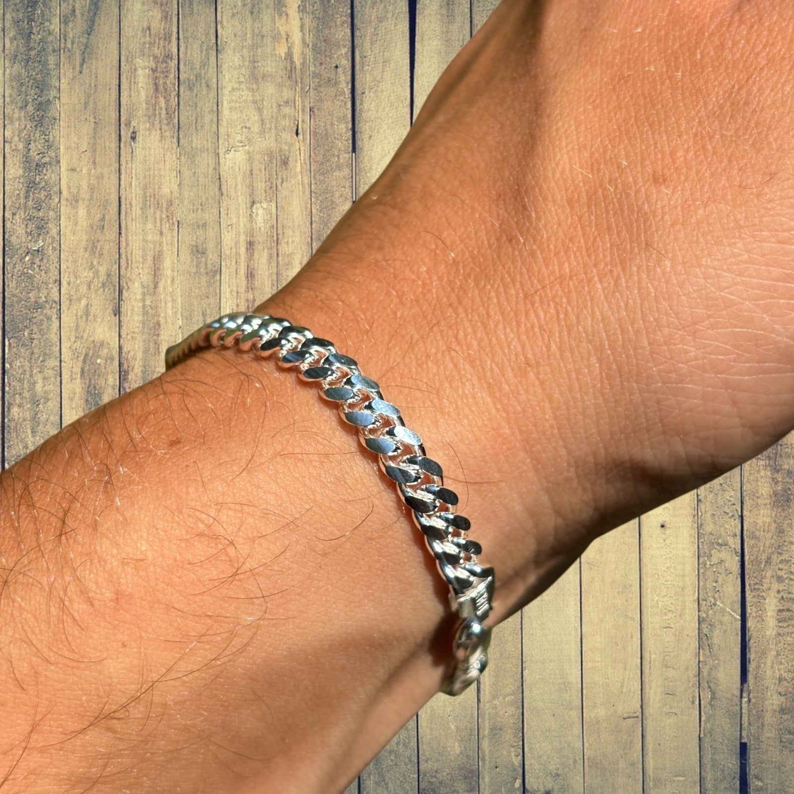 925 Sterling Silver 5mm Miami Cuban Bracelet