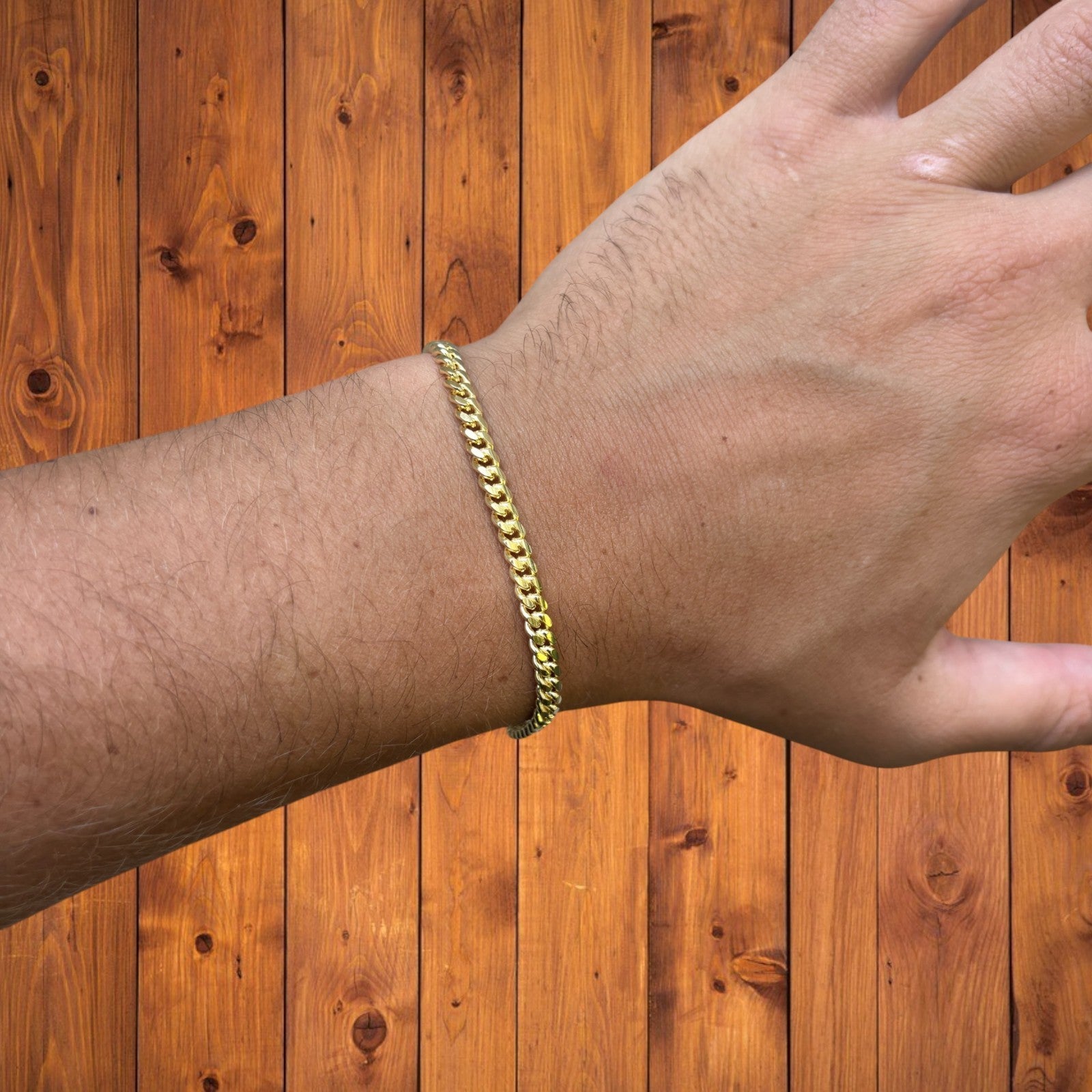 925 Sterling Silver 4mm Miami Cuban Bracelet