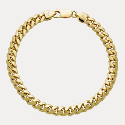 925 Sterling Silver 6mm Miami Cuban Bracelet
