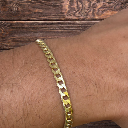 925 Sterling Silver 5mm Curb Bracelet