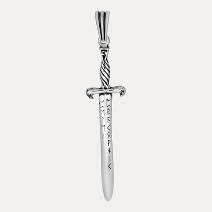 925 Sterling Silver Gladiator Sword Pendant