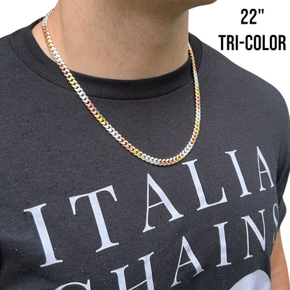 925 Sterling Silver 6mm Miami Cuban Chain Necklace