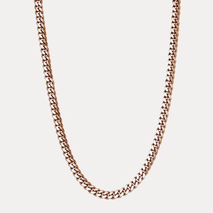 925 Sterling Silver 8mm Miami Cuban Chain Necklace