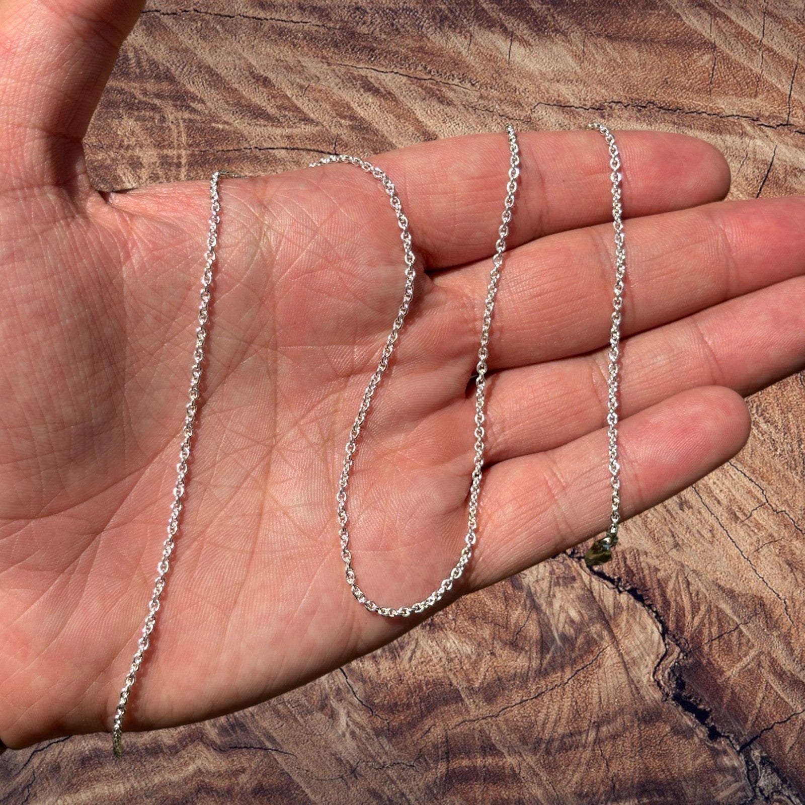 925 Sterling Silver 2mm Cable Chain Necklace
