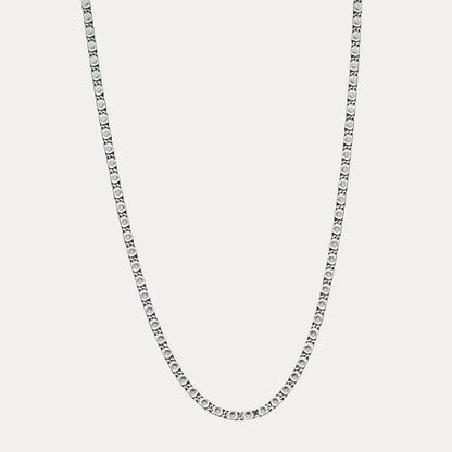 925 Sterling Silver 5mm Valentino Chain Necklace
