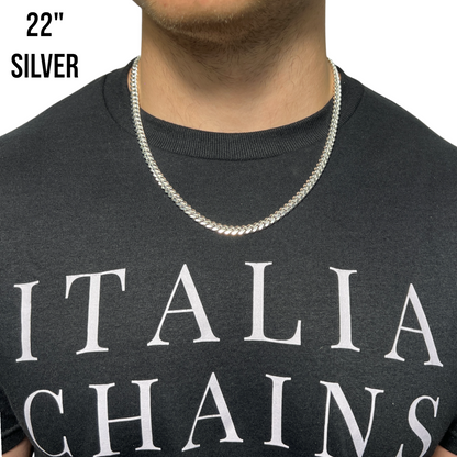 925 Sterling Silver 6mm Miami Cuban Chain Necklace