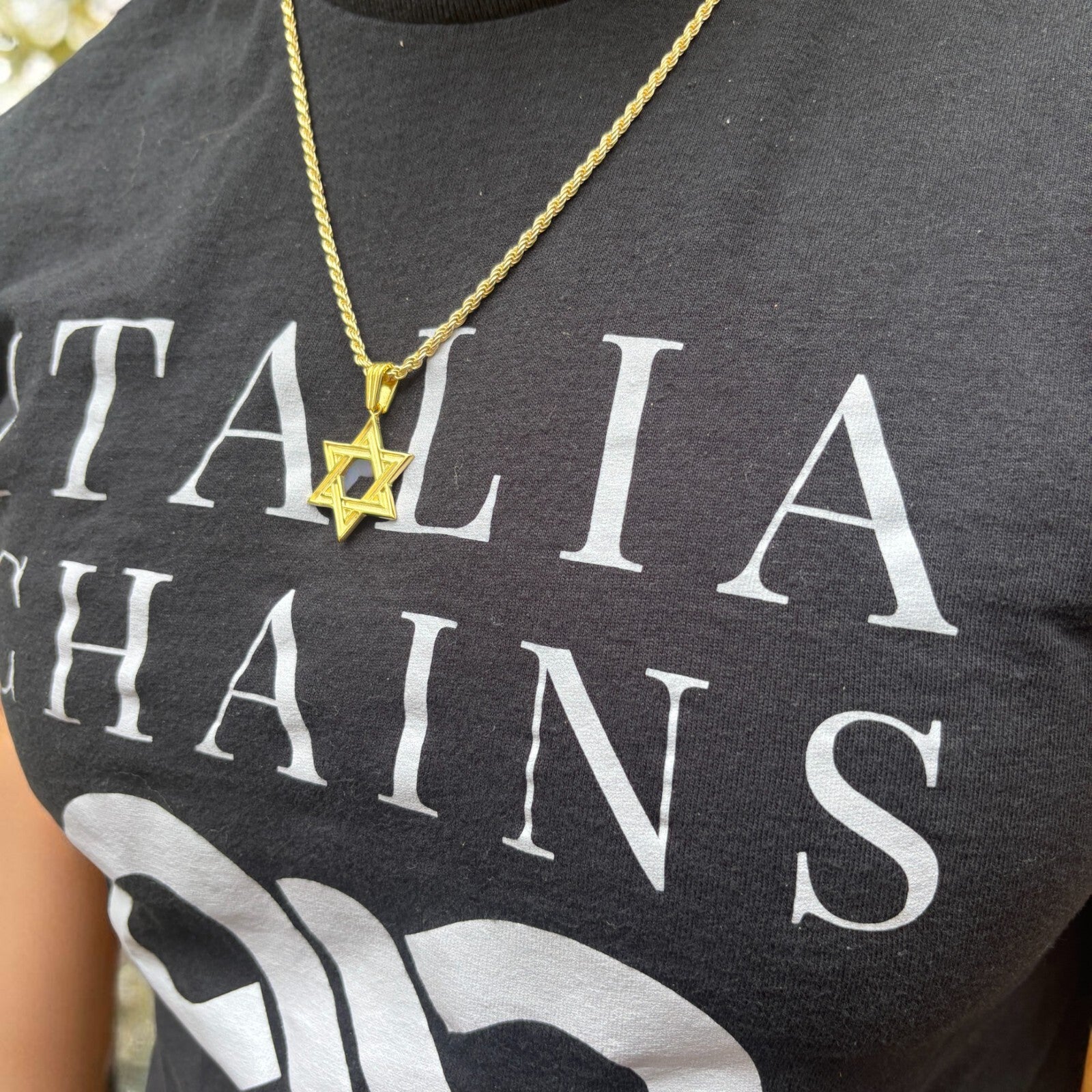 925 Sterling Silver Plain Star of David Pendant