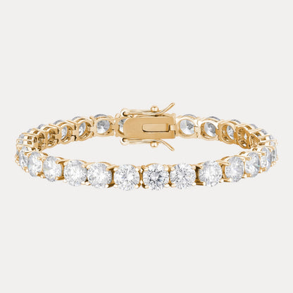 925 Sterling Silver 6mm Tennis Bracelet - CZ Or Moissanite