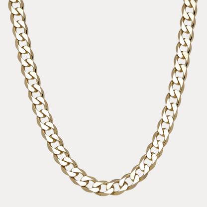 925 Sterling Silver 15mm Curb Chain Necklace