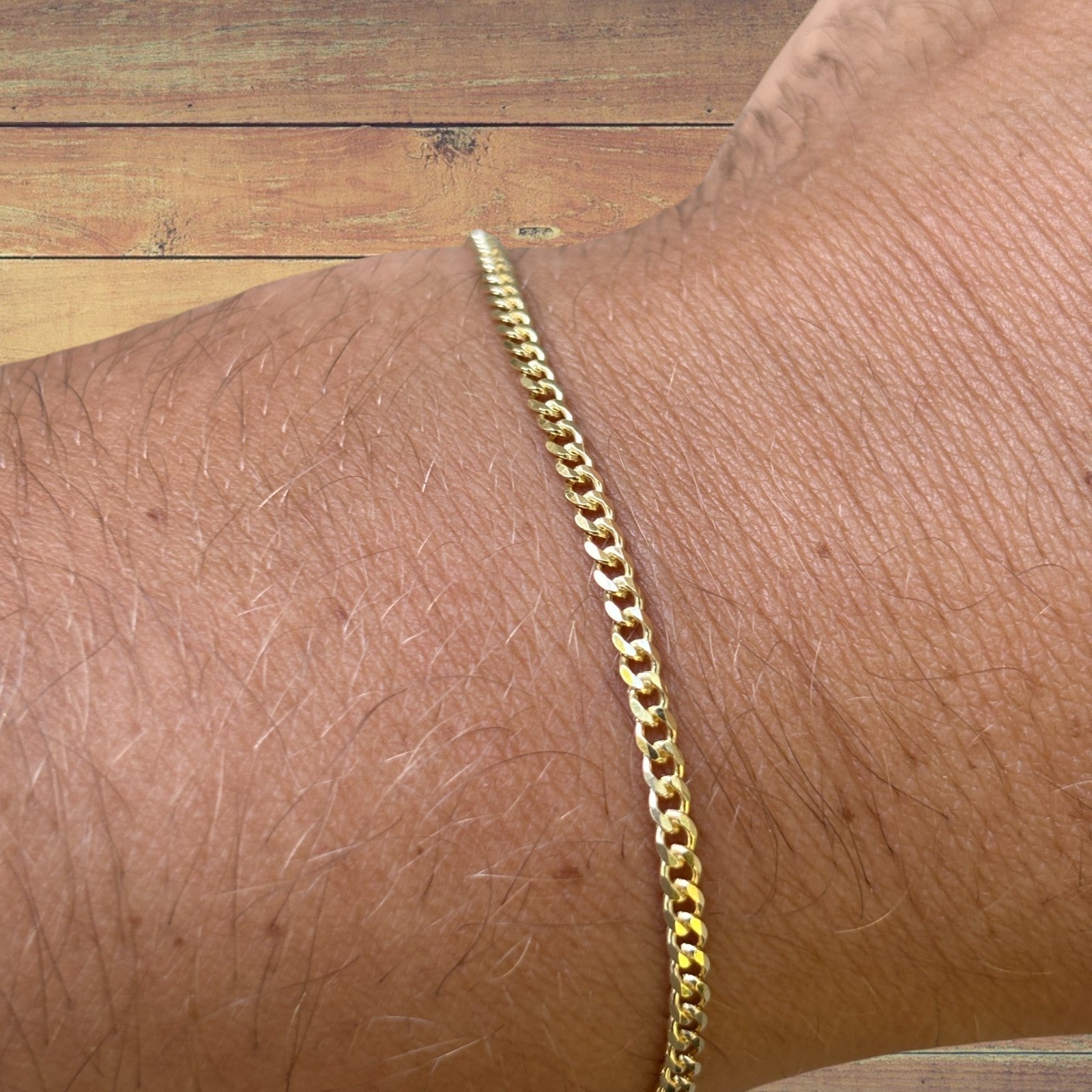 925 Sterling Silver 2mm Curb Bracelet
