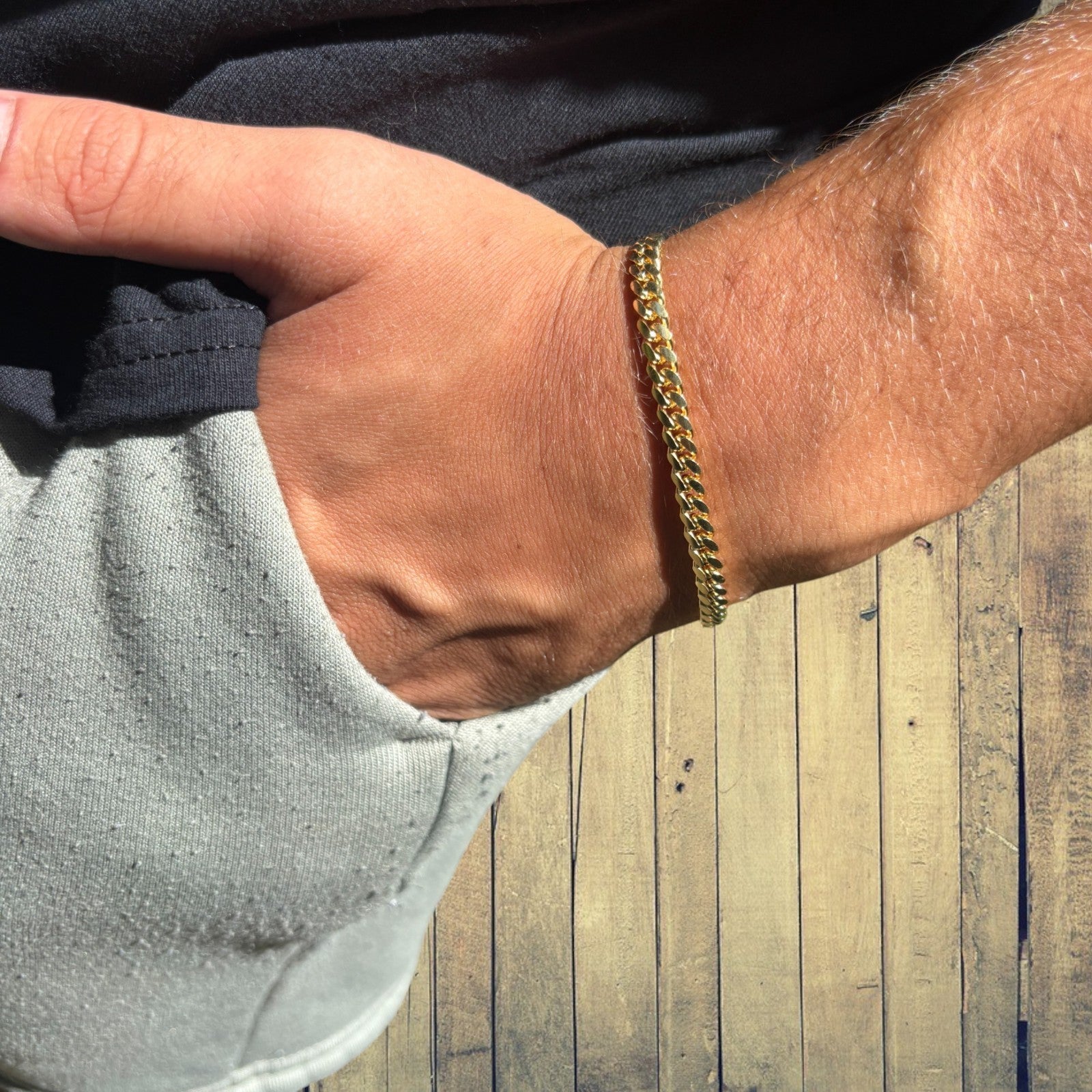 925 Sterling Silver 5mm Miami Cuban Bracelet