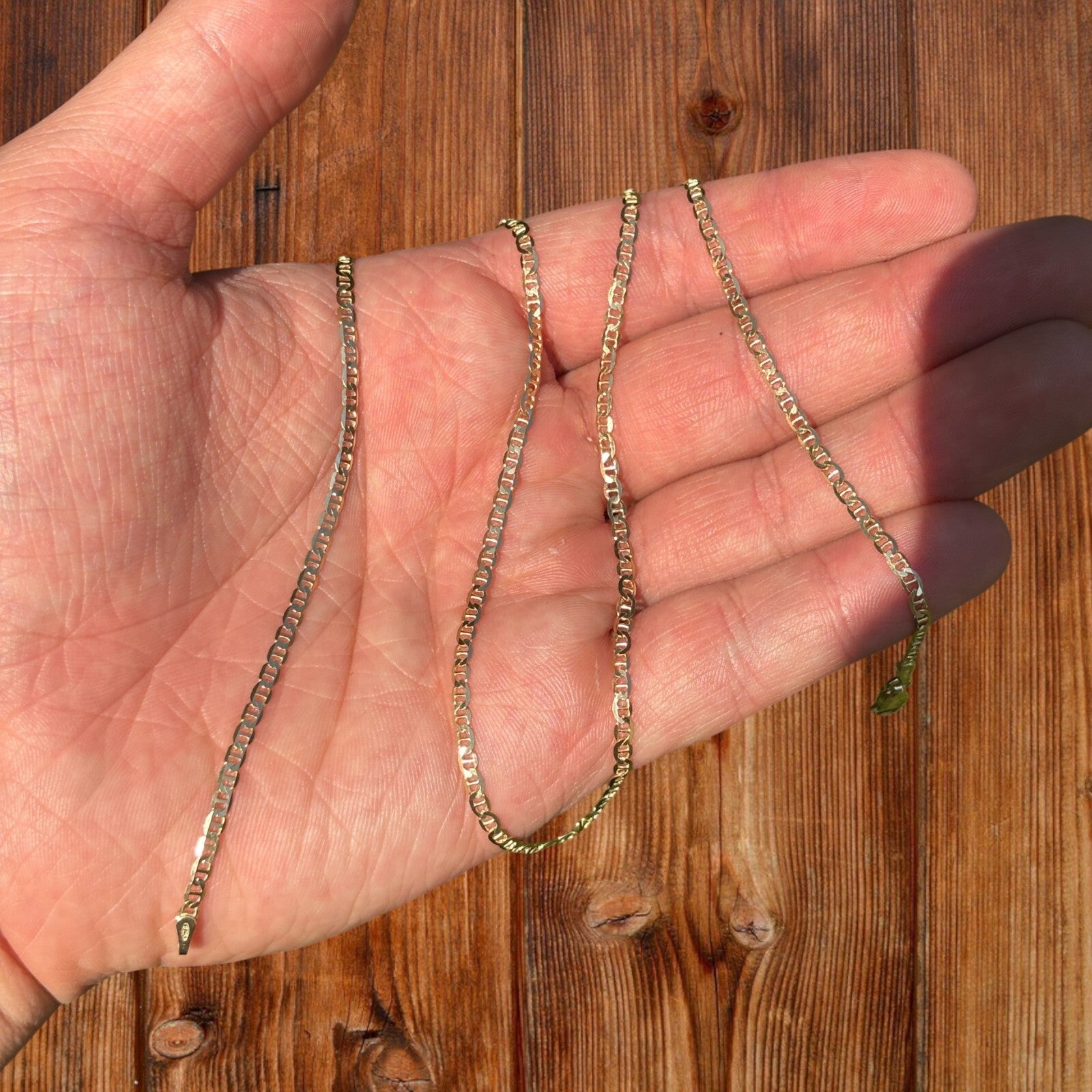 925 Sterling Silver 2.5mm Mariner Chain Necklace