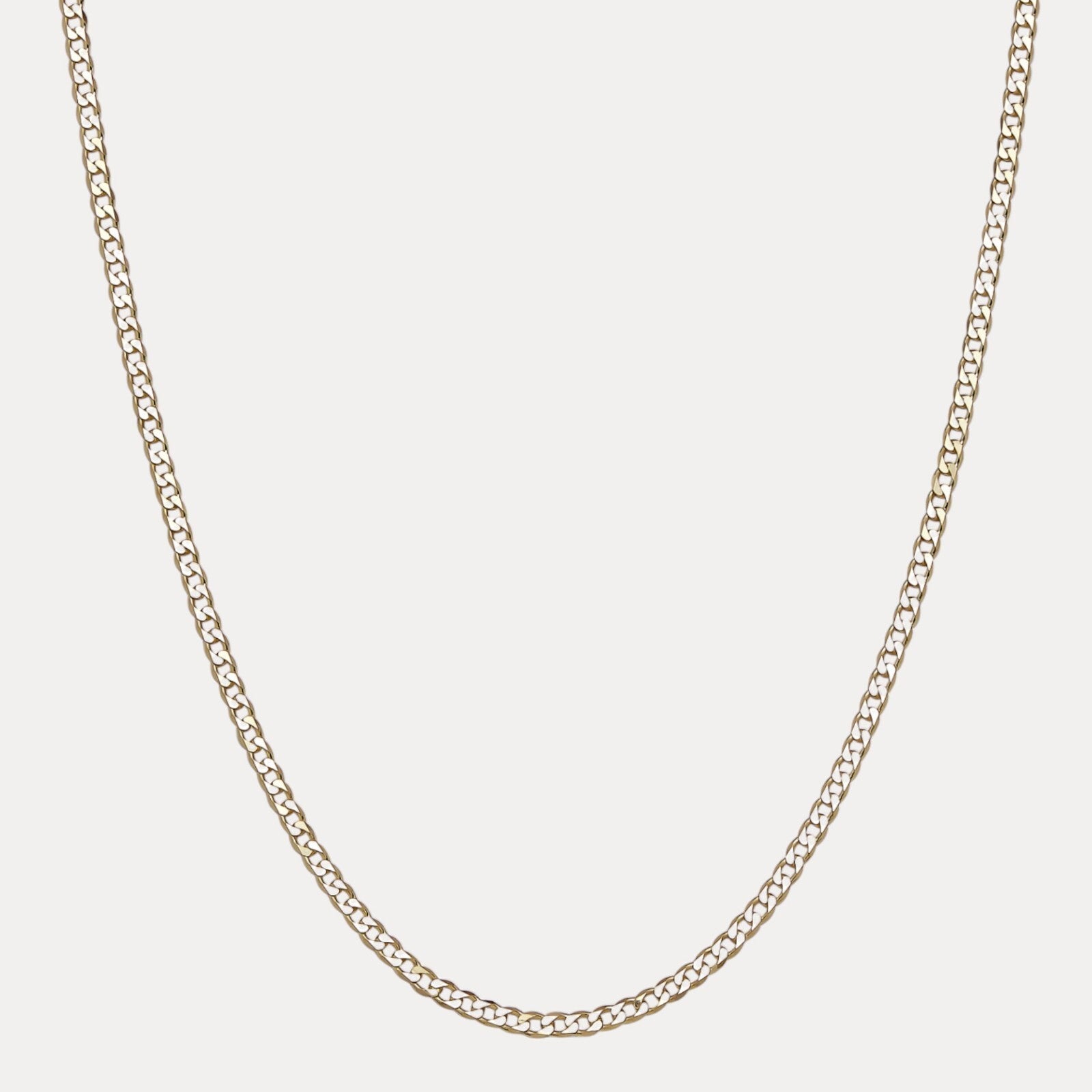 925 Sterling Silver 5mm Curb Chain Necklace