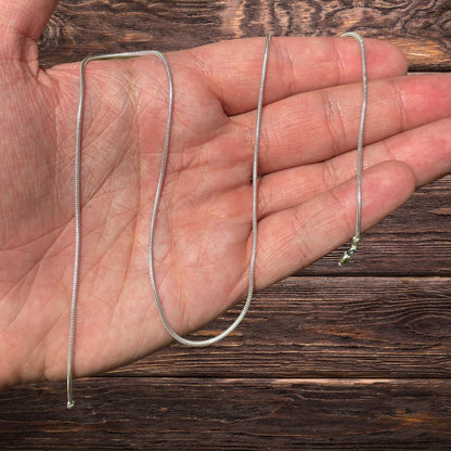 925 Sterling Silver 1.5mm Snake Chain Necklace