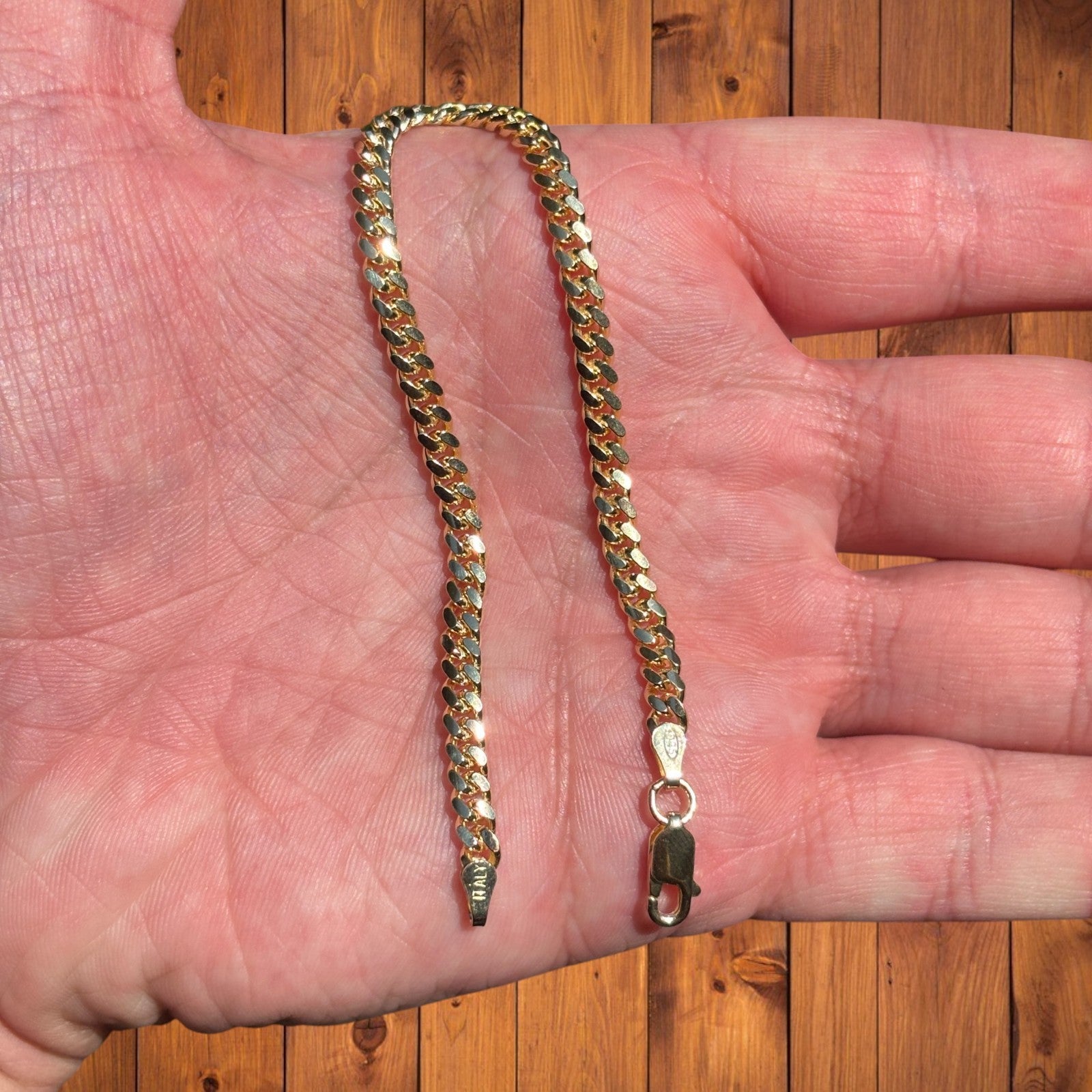 925 Sterling Silver 4mm Miami Cuban Bracelet