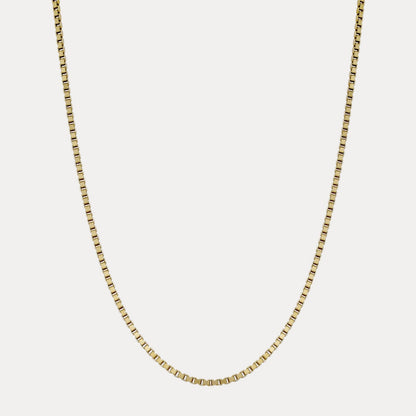 925 Sterling Silver 4mm Box Chain Necklace