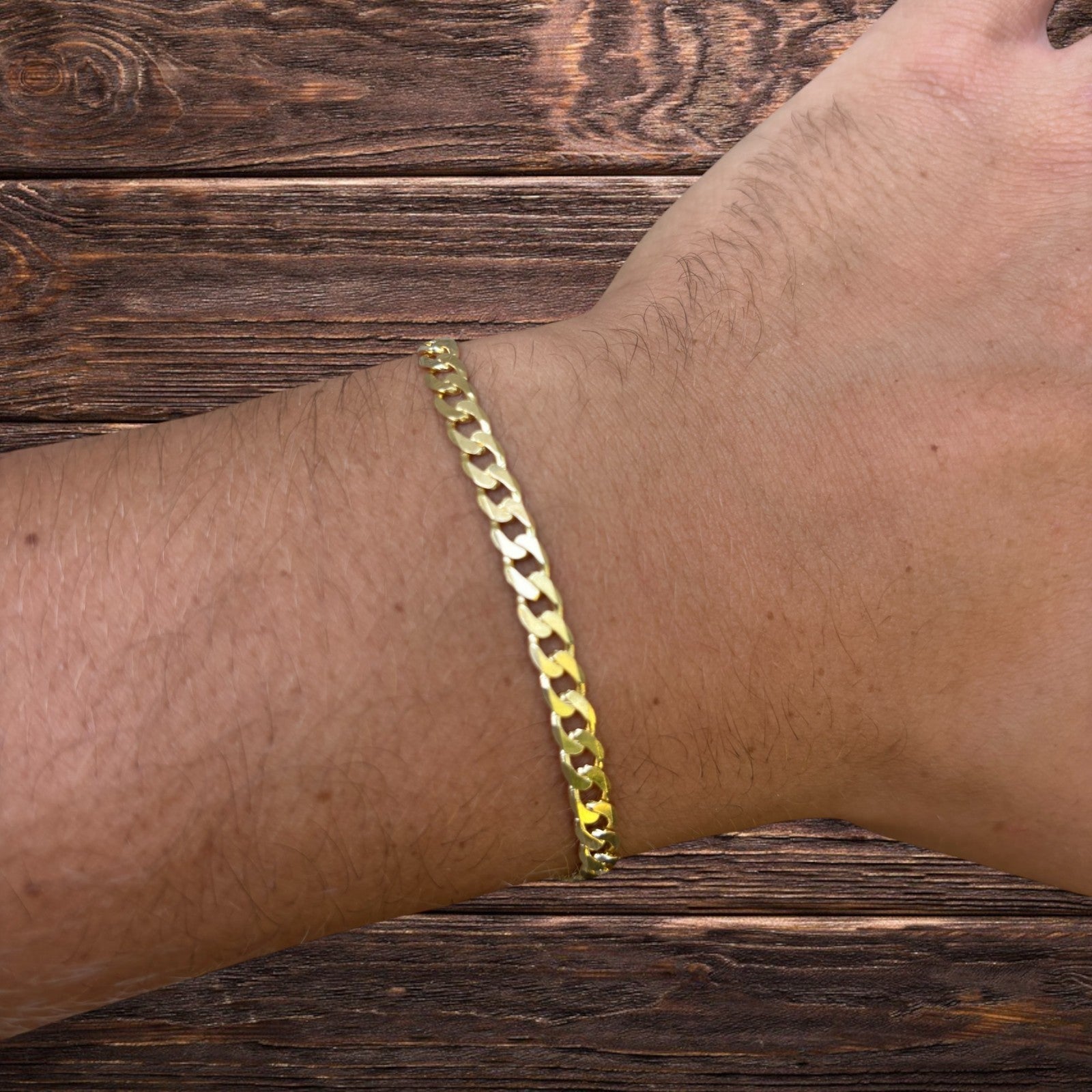 925 Sterling Silver 5mm Curb Bracelet