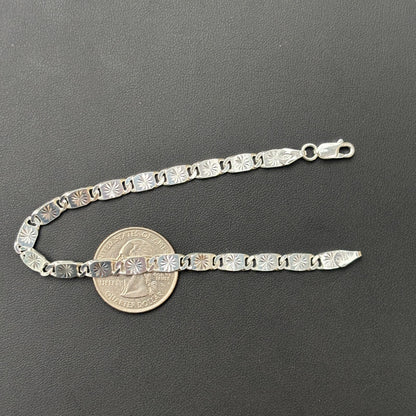 925 Sterling Silver 5mm Valentino Bracelet