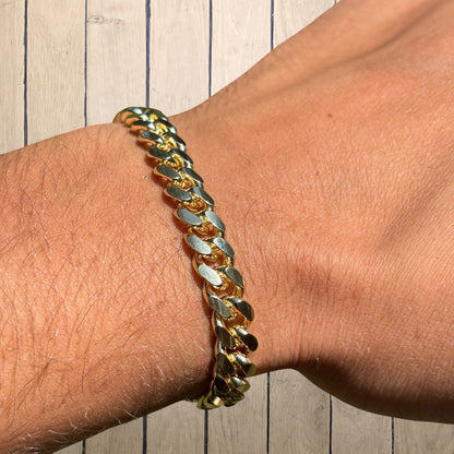 925 Sterling Silver 8mm Miami Cuban Bracelet