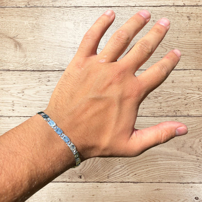 925 Sterling Silver 5mm Valentino Bracelet