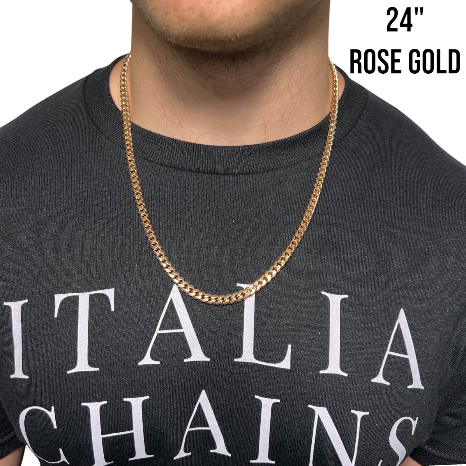 925 Sterling Silver 6mm Miami Cuban Chain Necklace