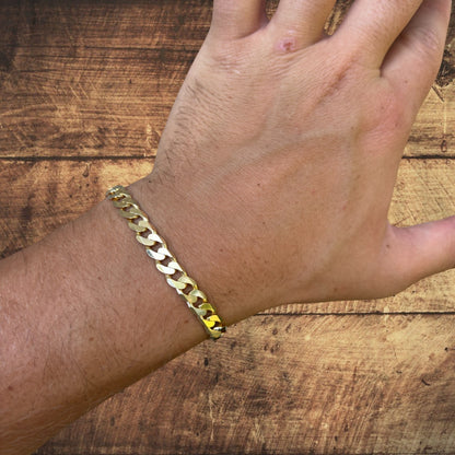 925 Sterling Silver 7mm Curb Bracelet