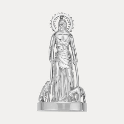 925 Sterling Silver St Lazarus San Lazaro Pendant - Medium