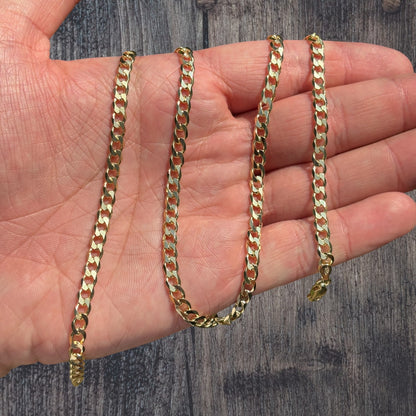 925 Sterling Silver 5mm Curb Chain Necklace