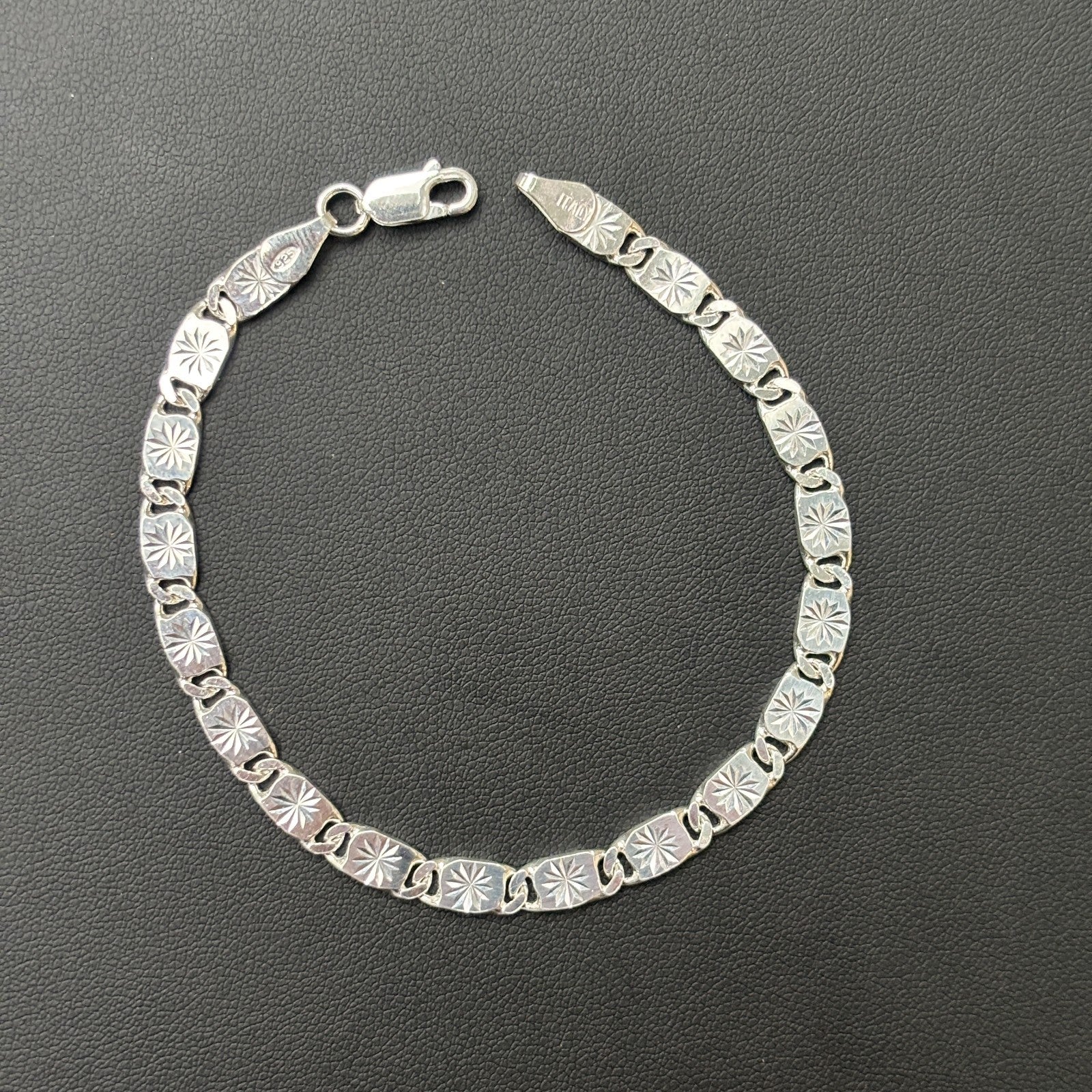 925 Sterling Silver 5mm Valentino Bracelet