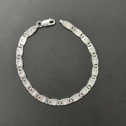 925 Sterling Silver 5mm Valentino Bracelet