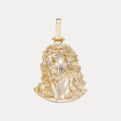 925 Sterling Silver Passion Of The Christ Jesus Piece Pendant - Small