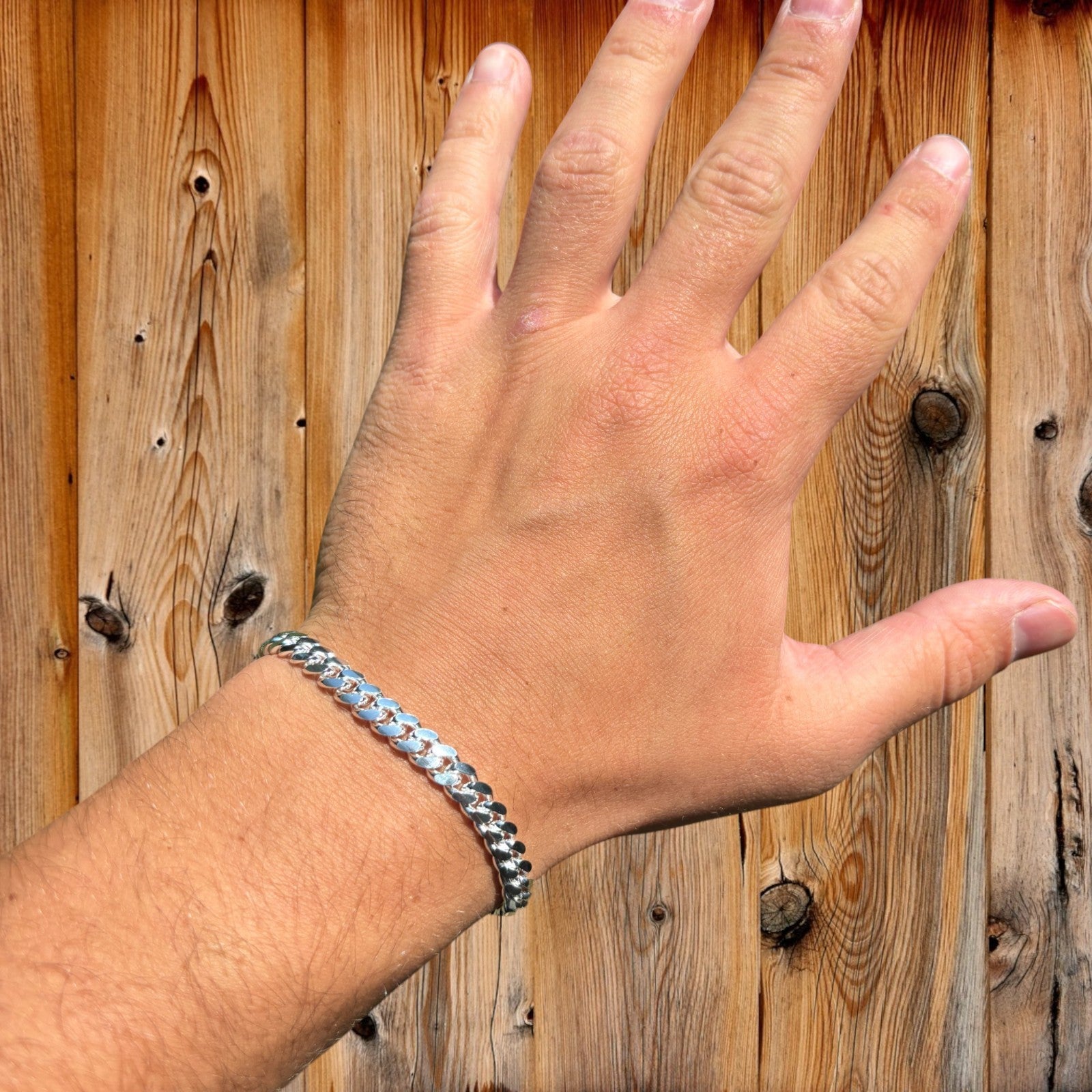 925 Sterling Silver 6mm Miami Cuban Bracelet