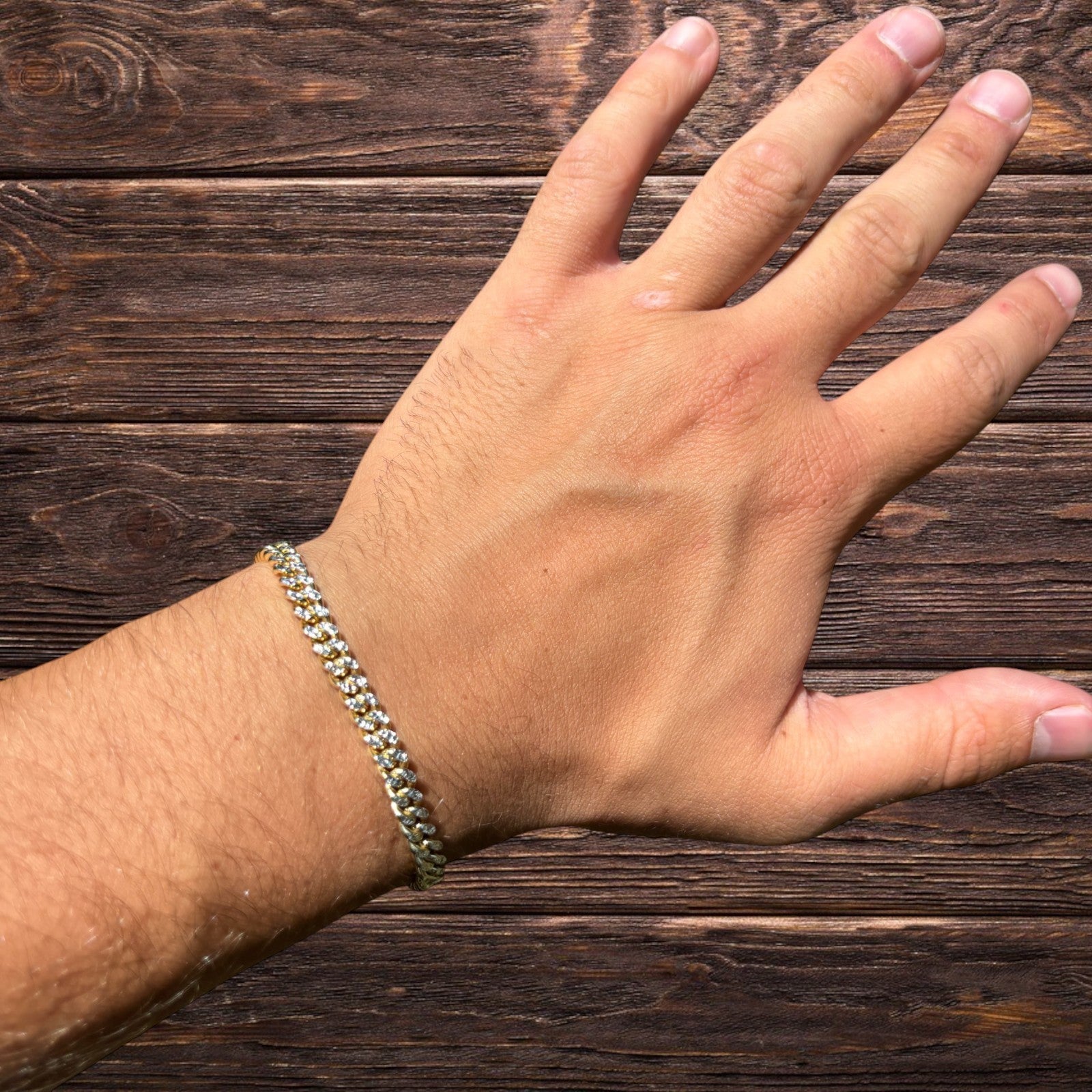 925 Sterling Silver 5mm Diamond Cut Miami Cuban Bracelet