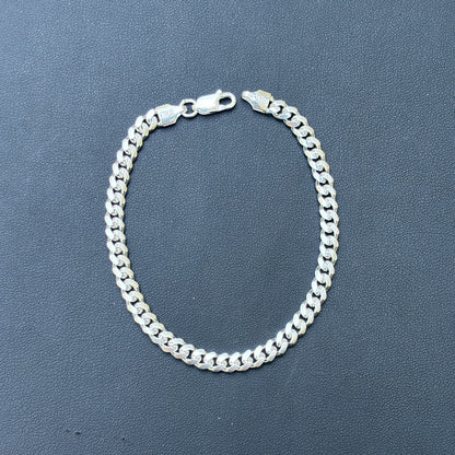 925 Sterling Silver 5mm Miami Cuban Bracelet