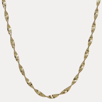 925 Sterling Silver 6mm Singapore Chain Necklace