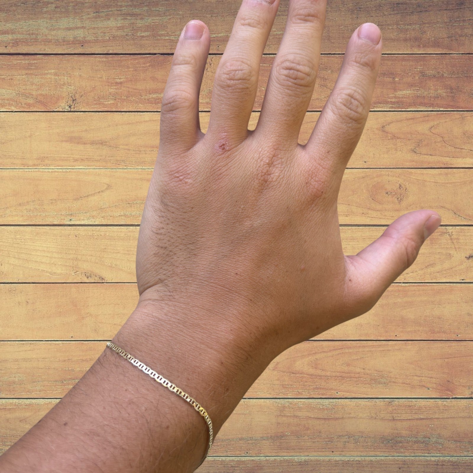 925 Sterling Silver 2.5mm Mariner Bracelet