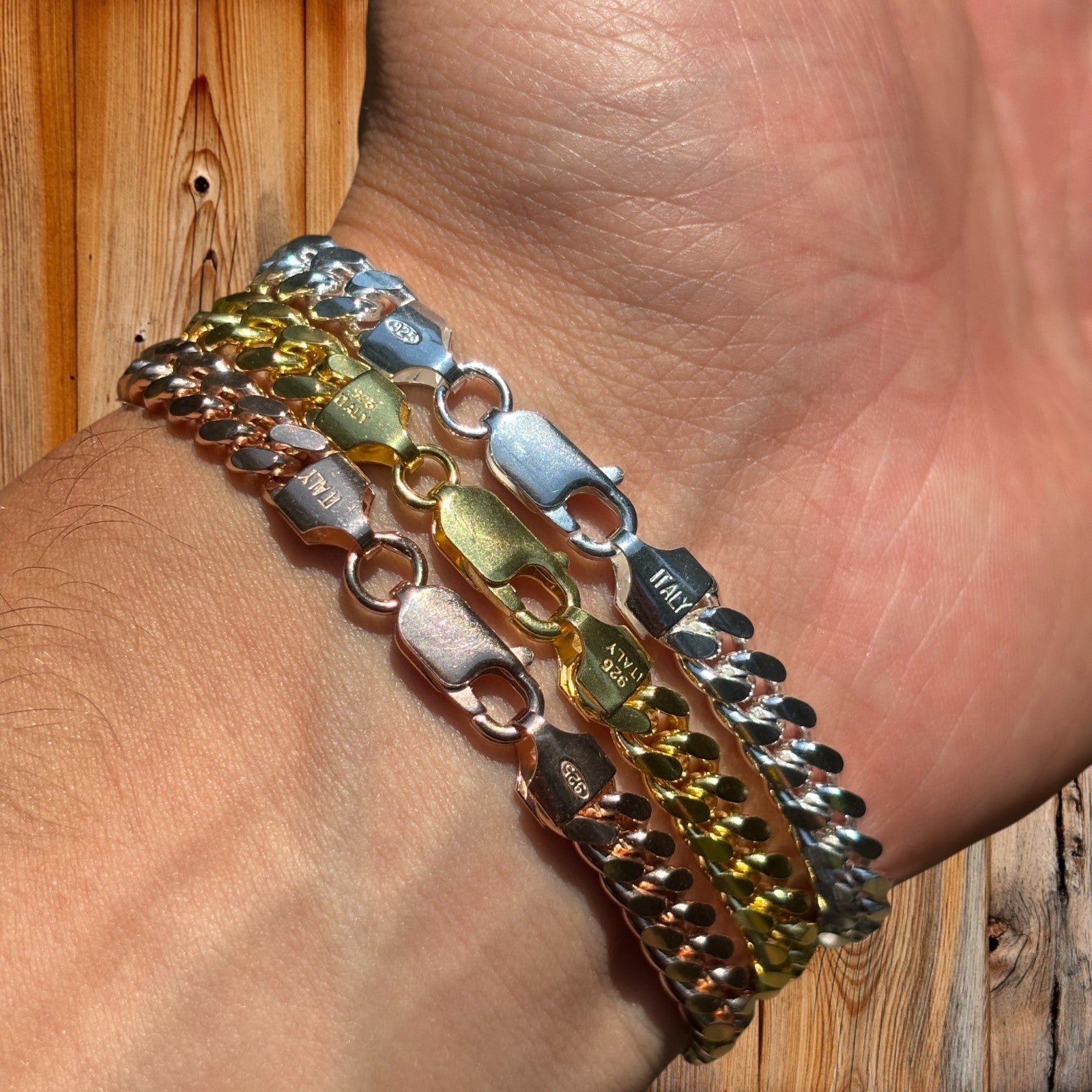 925 Sterling Silver 6mm Miami Cuban Bracelet