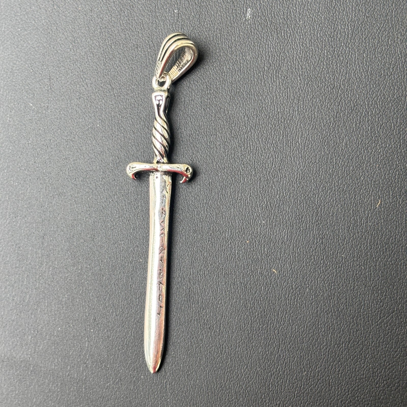 925 Sterling Silver Gladiator Sword Pendant