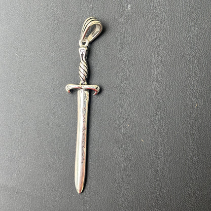 925 Sterling Silver Gladiator Sword Pendant