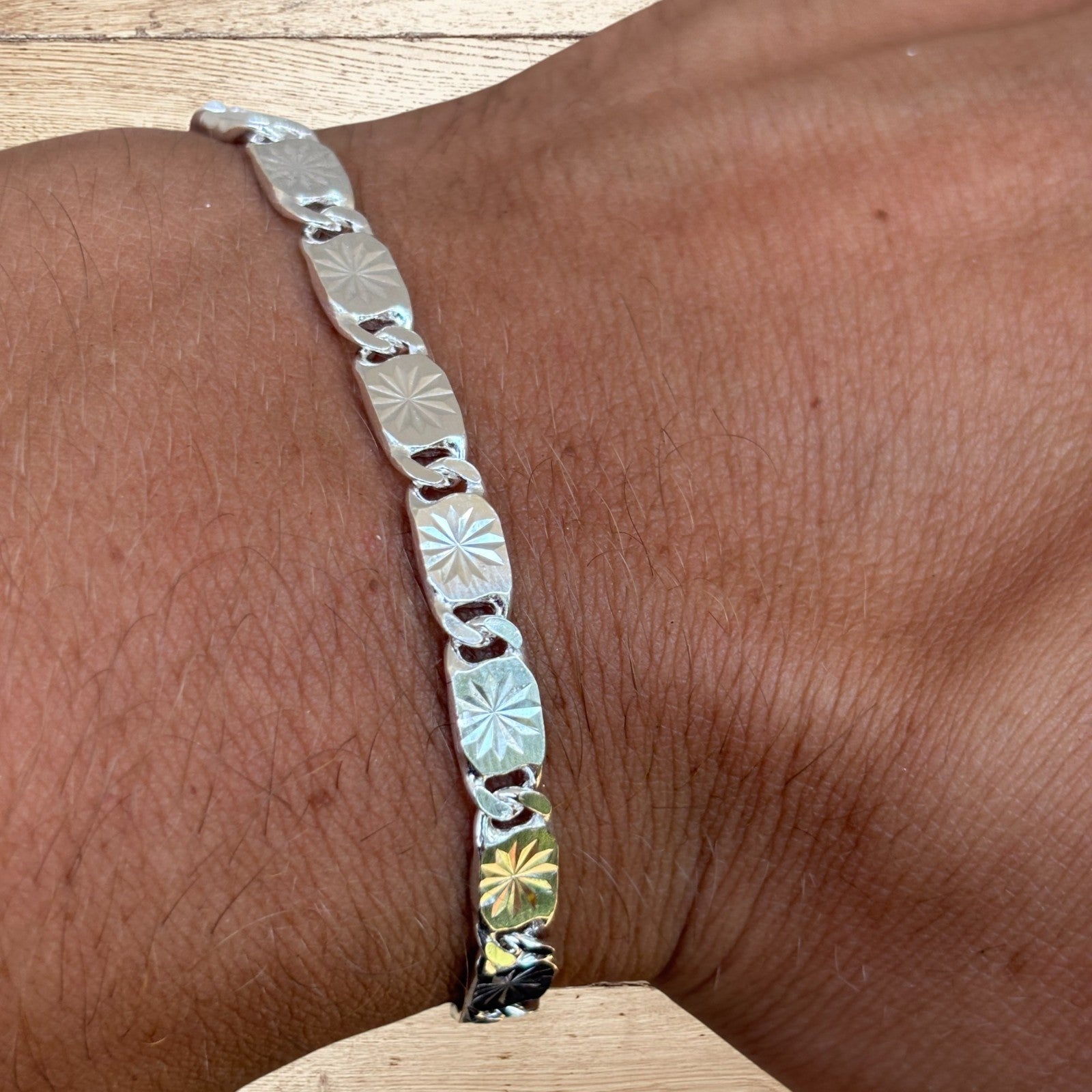 925 Sterling Silver 5mm Valentino Bracelet