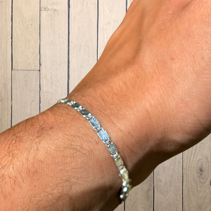 925 Sterling Silver 3mm Valentino Bracelet