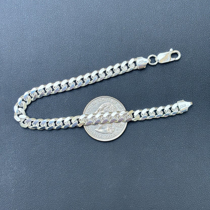925 Sterling Silver 6mm Miami Cuban Bracelet