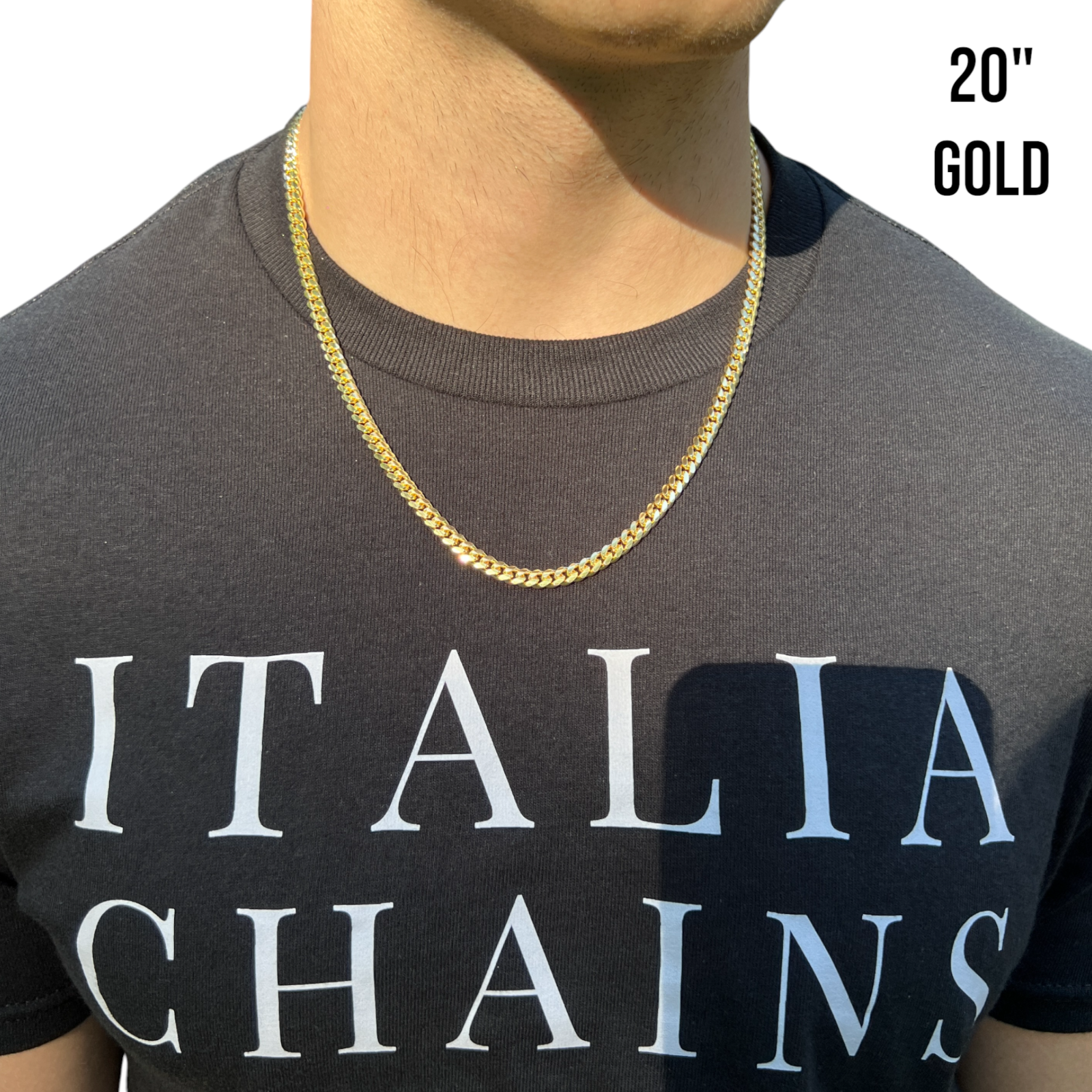 925 Sterling Silver 5.5mm Miami Cuban Chain Necklace