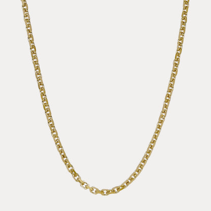 925 Sterling Silver 6mm Anchor Cable Chain Necklace